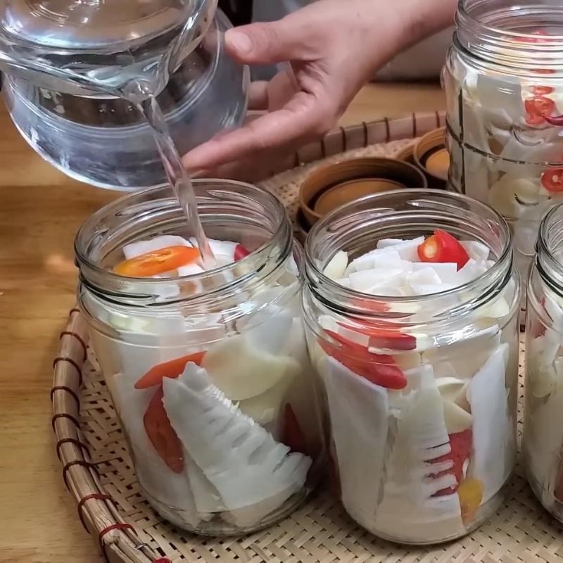 Bước 4 Cách muối măng chua ngon Cách làm măng chua để cả năm