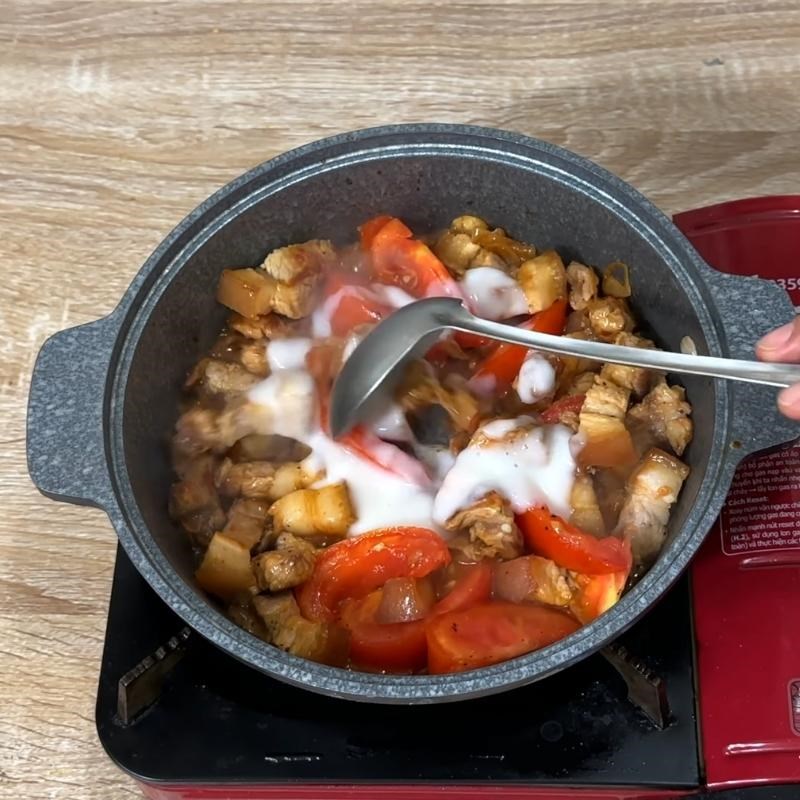 Bước 3 Cách nấu canh cà xanh Canh cà xanh