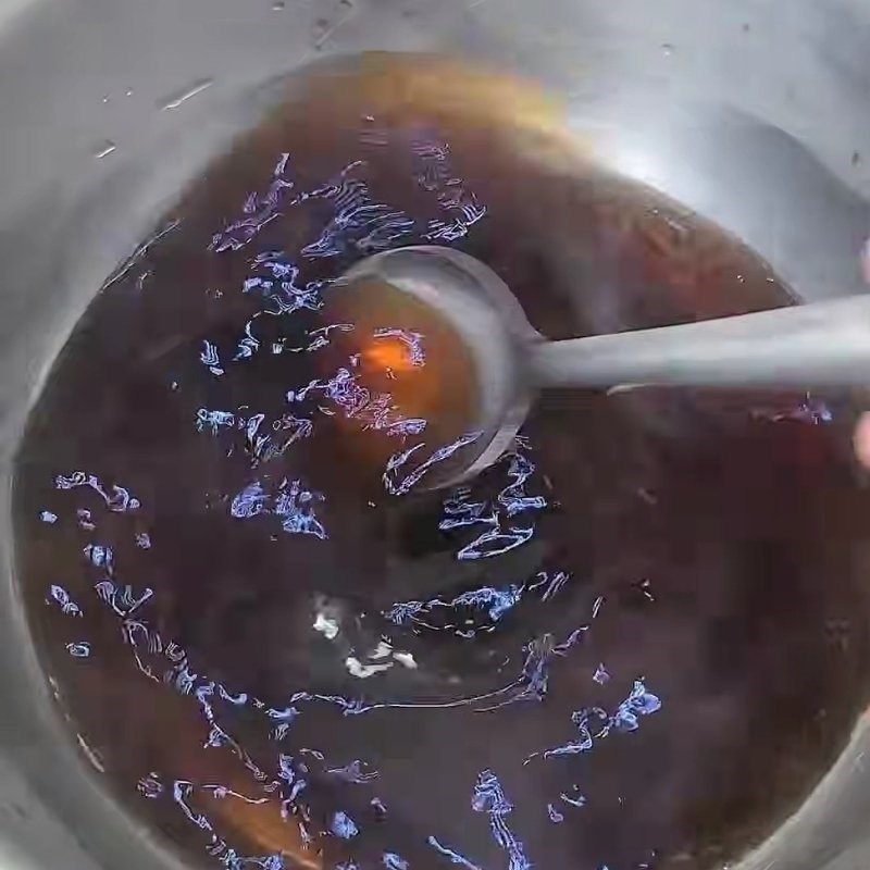 Bước 4 Chuẩn bị nước đường ngâm Trân châu đen luộc
