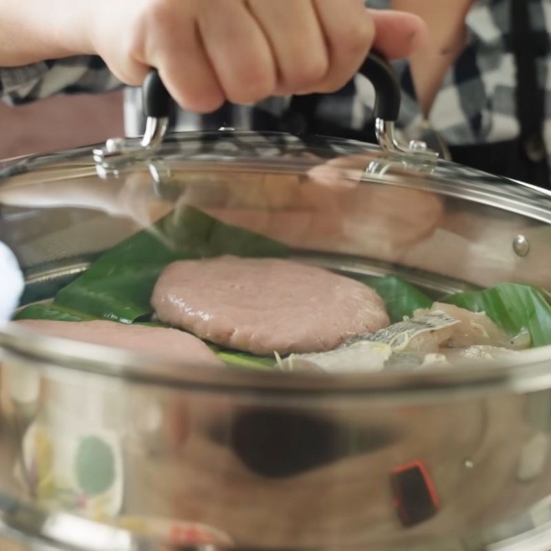 Bước 5 Hấp cá và chả cá Bún cá dầm
