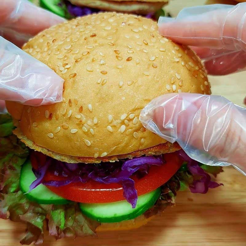 Bước 4 Hoàn thành món hamburger chay hấp dẫn Hamburger chay