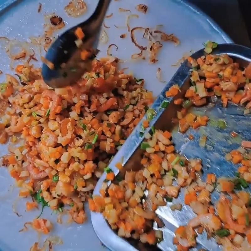 Bước 5 Hoàn thiện món ăn Bánh bò mặn