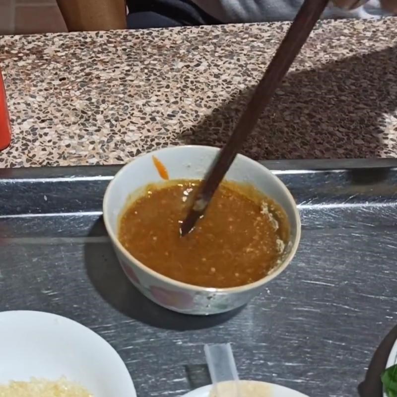 Bước 3 Làm nước chấm tương bần Thỏ tái chanh