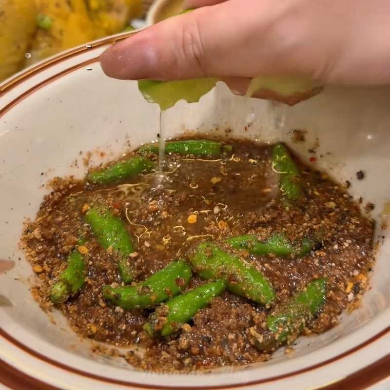 Bước 5 Làm nước chấm và hoàn thành Gà hấp bầu