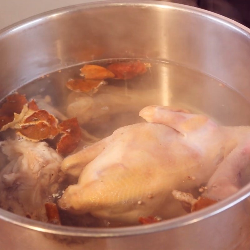 Bước 4 Nấu nước dùng chuẩn vị Phật nhảy tường
