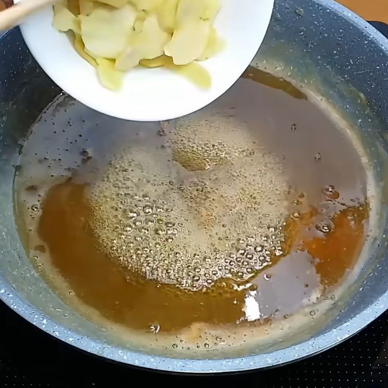 Bước 5 Nấu nước đường gừng chè tàu hủ