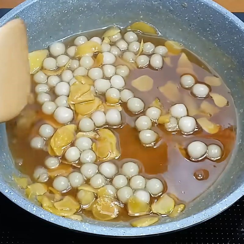 Bước 5 Nấu nước đường gừng chè tàu hủ
