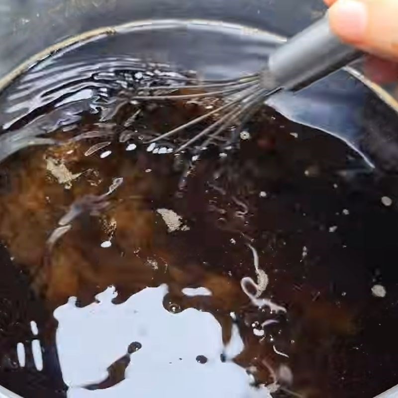 Bước 3 Nấu sương sáo dẻo mịn, đen óng sương sáo hạt é