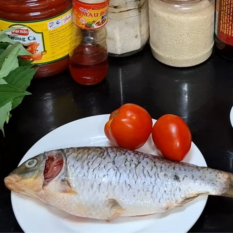 Bước 1 Sơ chế nguyên liệu và lọc mẻ Canh rau diếp cá