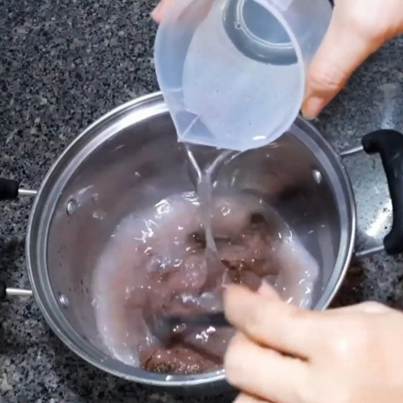 Bước 1 Sơ chế nguyên liệu và nấu nước mắm ruốc Huế Bún bò miền Nam