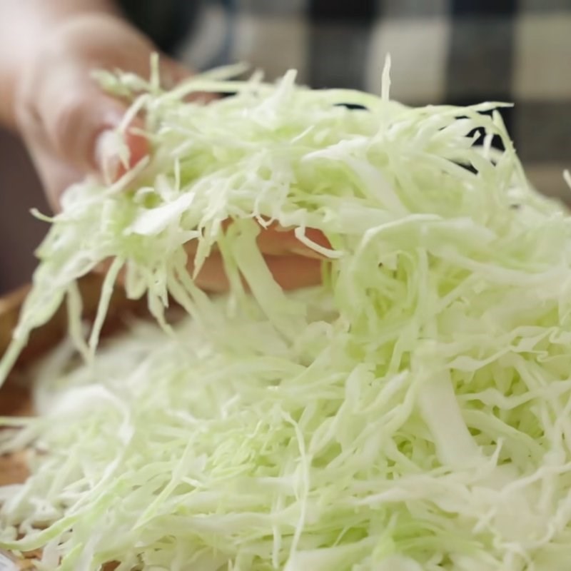 Bước 2 Sơ chế rau củ ăn kèm Bún cá dầm