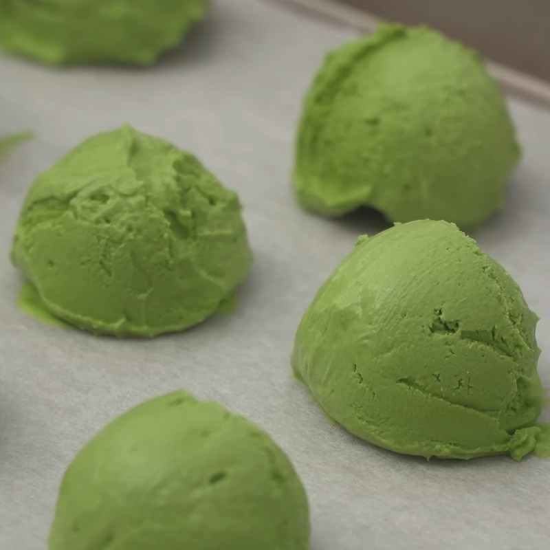 Bước 2 Tạo hình nhân kem lạnh Kem mochi