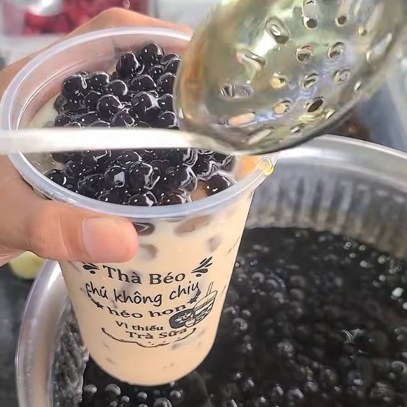 Bước 5 Thành phẩm Trân châu đen luộc