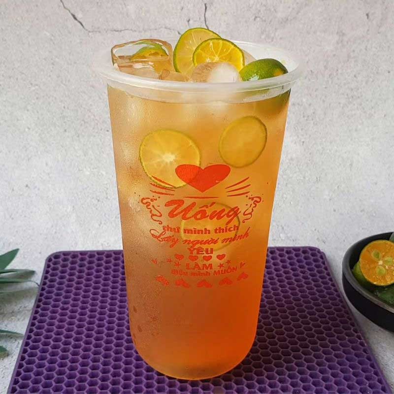 Bước 7 Thành phẩm Hồng trà tắc