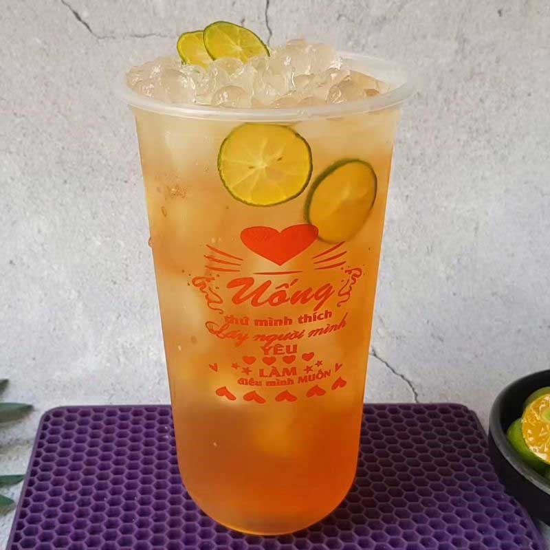 Bước 7 Thành phẩm Hồng trà tắc