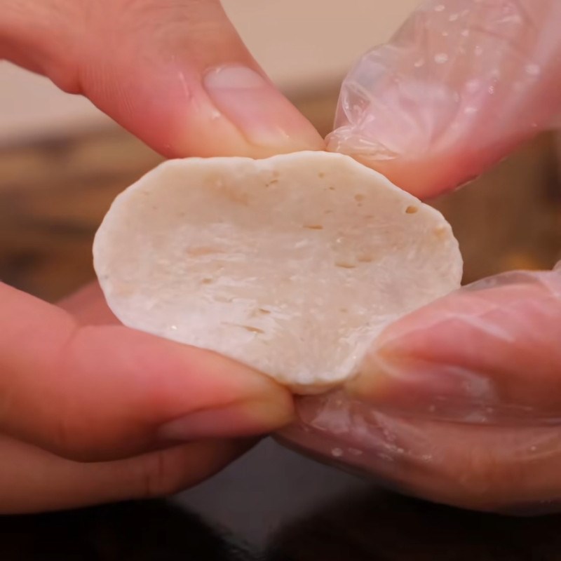 Bước 6 Thành phẩm Ức gà viên