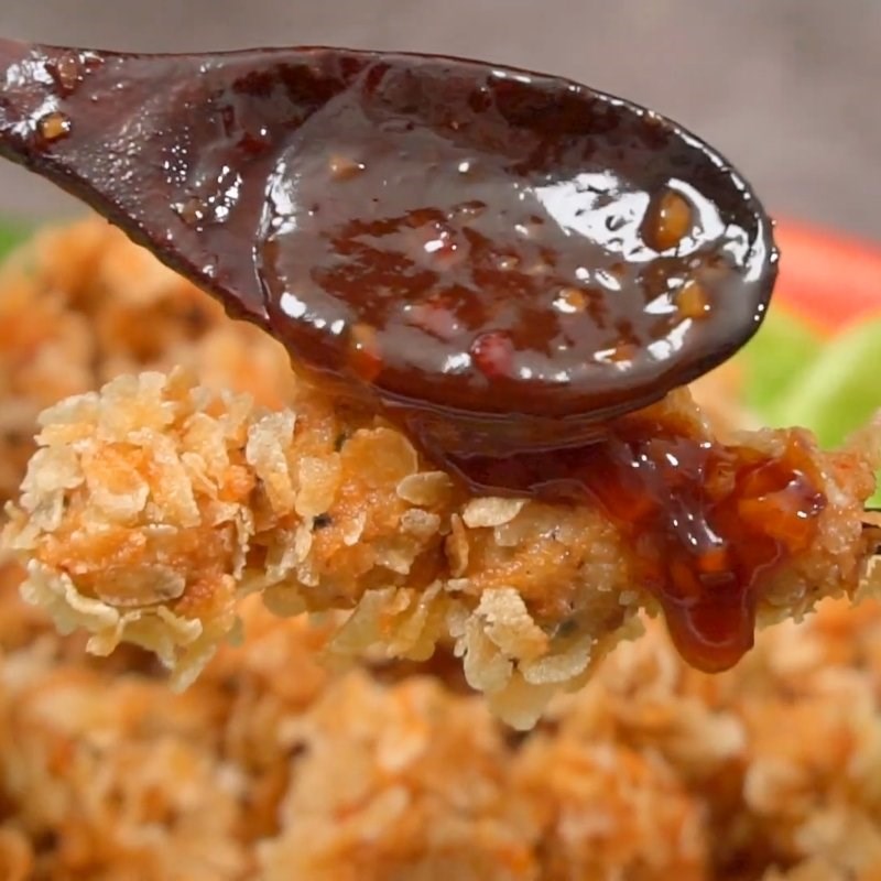 Bước 6 Thành phẩm Chả cá chiên cốm