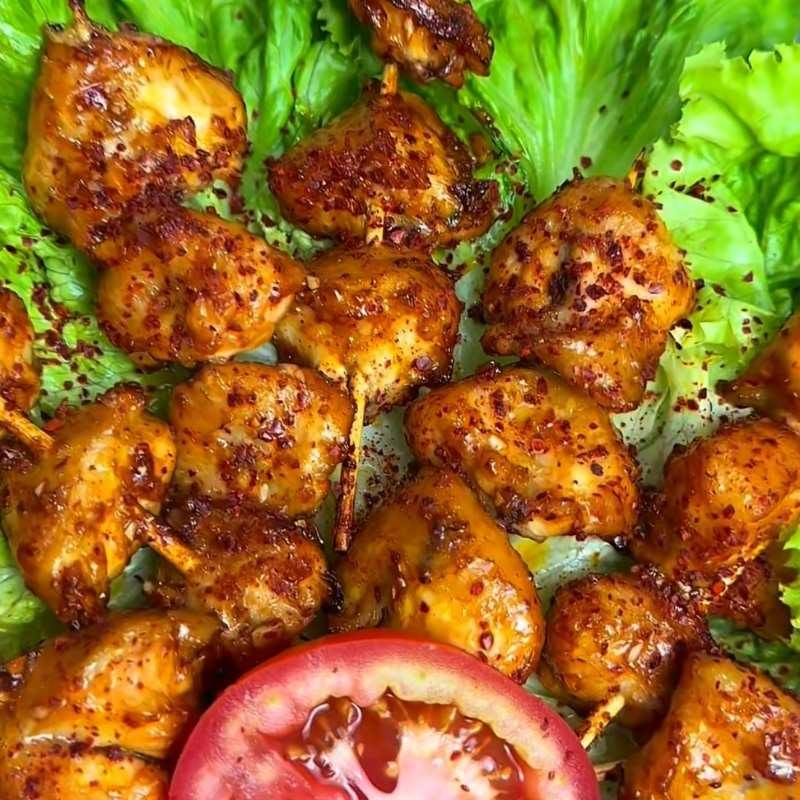 Bước 4 Thành phẩm Phao câu gà nướng