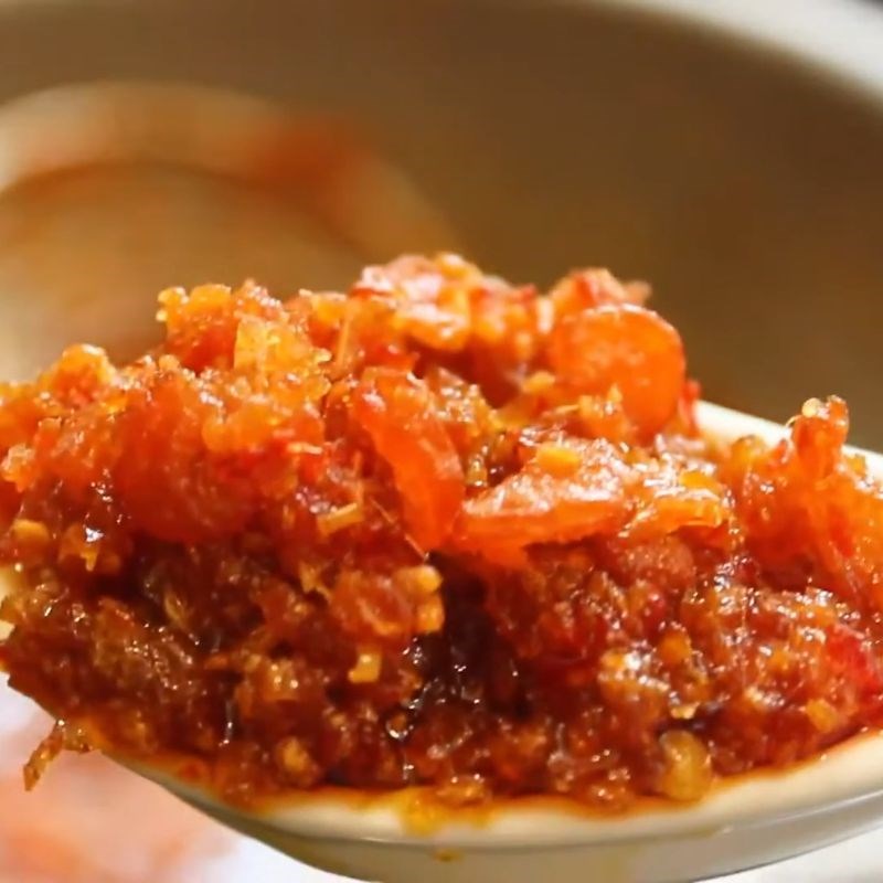 Bước 6 Thành phẩm Sa tế tôm