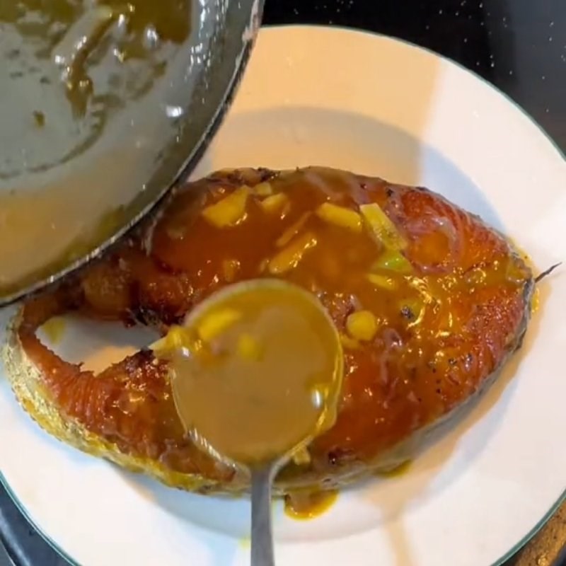 Bước 4 Thành phẩm Cá thu sốt cam