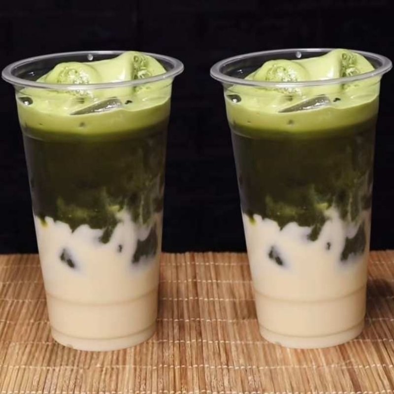 Bước 4 Thành phẩm Rau má đậu xanh sữa dừa