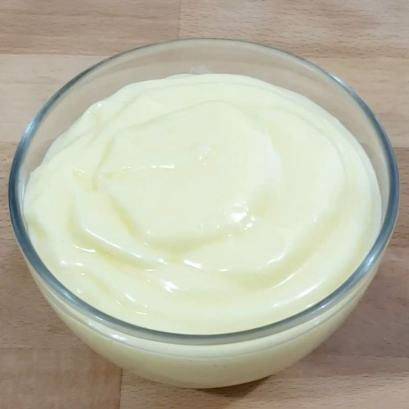 Bước 7 Thành phẩm Sốt mayonnaise ăn bánh mì
