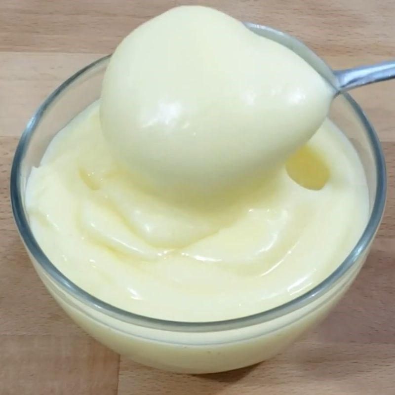 Bước 7 Thành phẩm Sốt mayonnaise ăn bánh mì