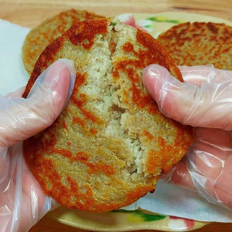 Bước 5 Thành phẩm Hamburger chay