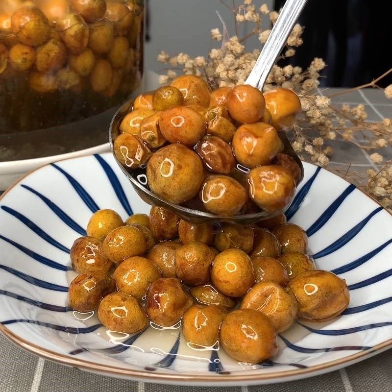Bước 4 Thành phẩm Quất hồng bì ngâm mật ong