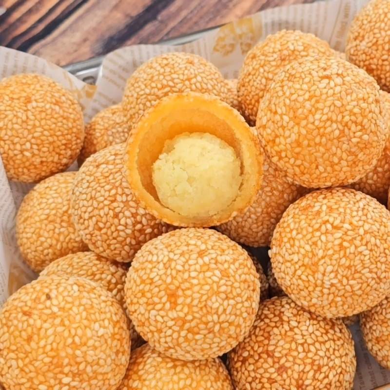 Bước 5 Thành phẩm bánh rán vừng
