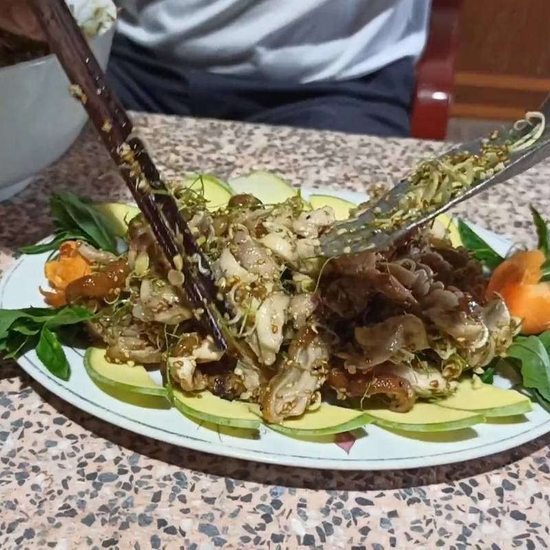 Bước 4 Thành phẩm Thỏ tái chanh