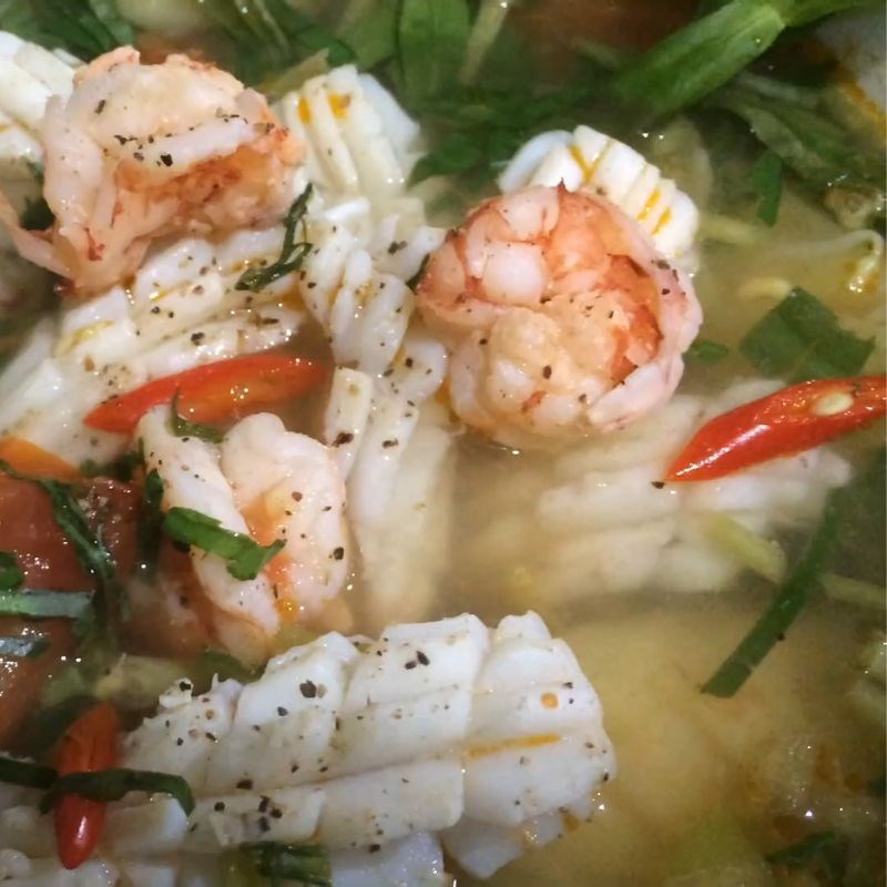 Bước 6 Thành phẩm Canh hải sản