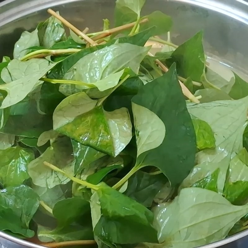 Bước 4 Thành phẩm Canh rau diếp cá