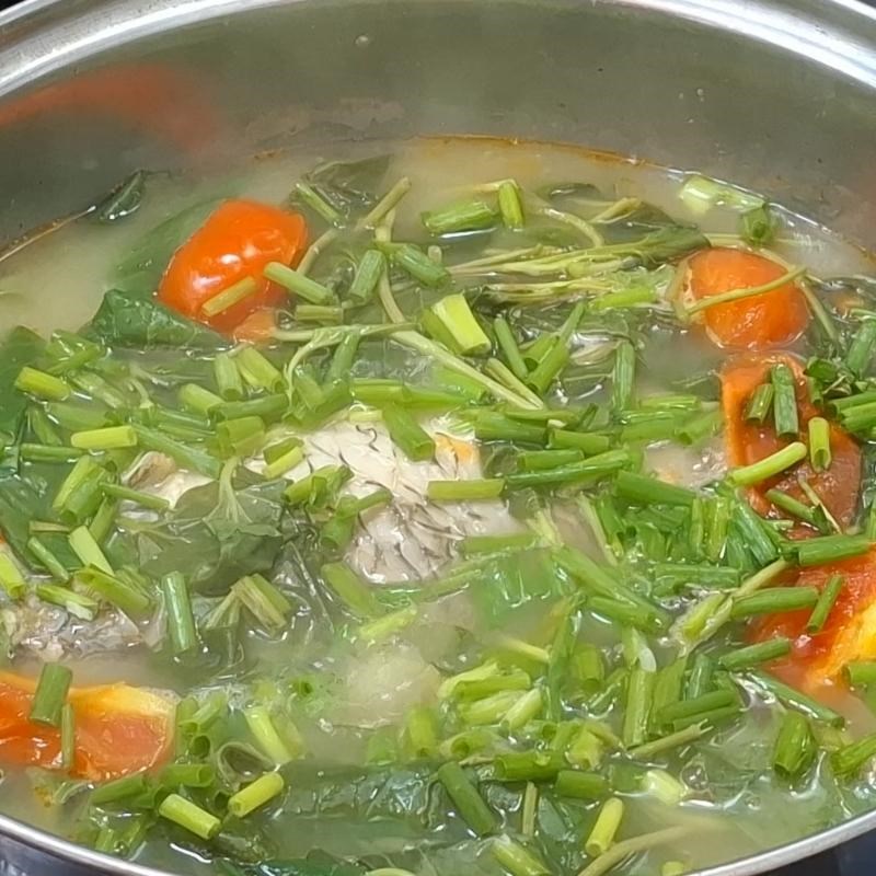 Bước 4 Thành phẩm Canh rau diếp cá