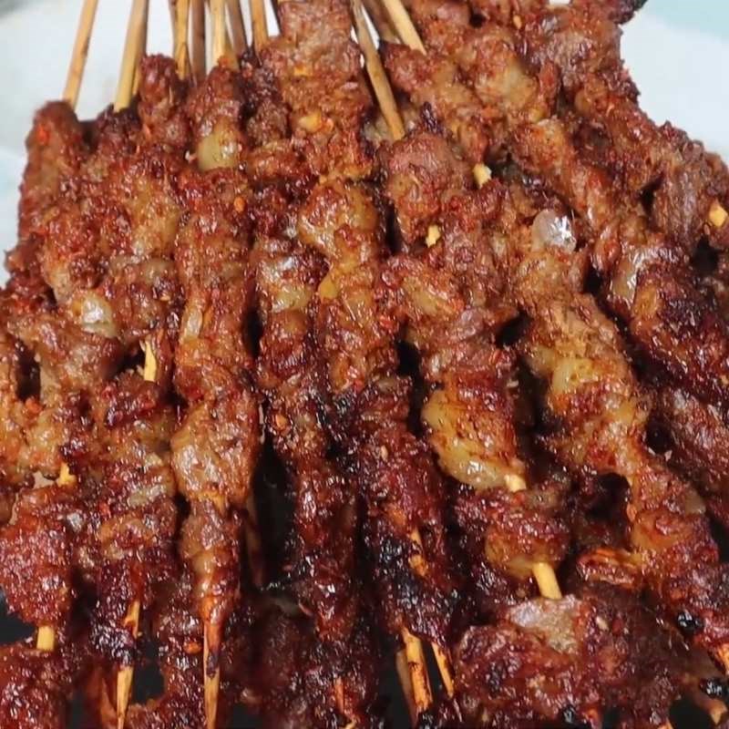 Bước 6 Thành phẩm Xiên nướng Trung Hoa