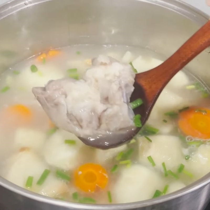 Bước 5 Thành phẩm Canh sầu riêng giò heo