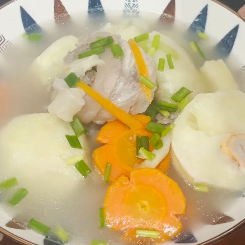Bước 5 Thành phẩm Canh sầu riêng giò heo