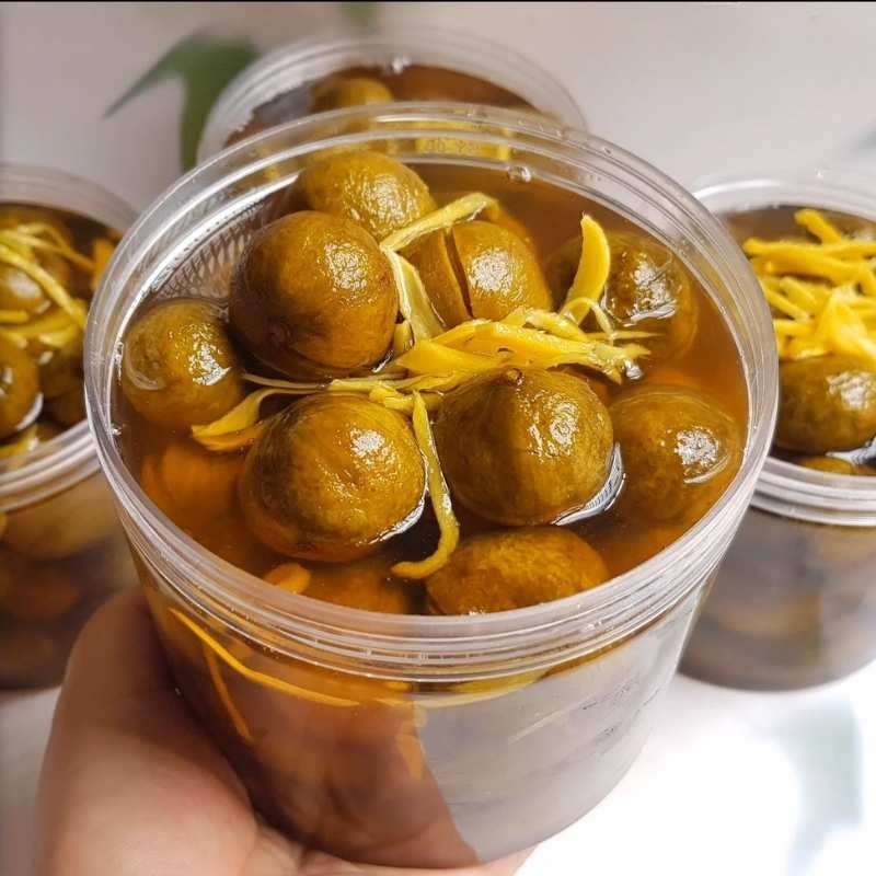 Bước 6 Thành phẩm Sấu ngâm chua ngọt
