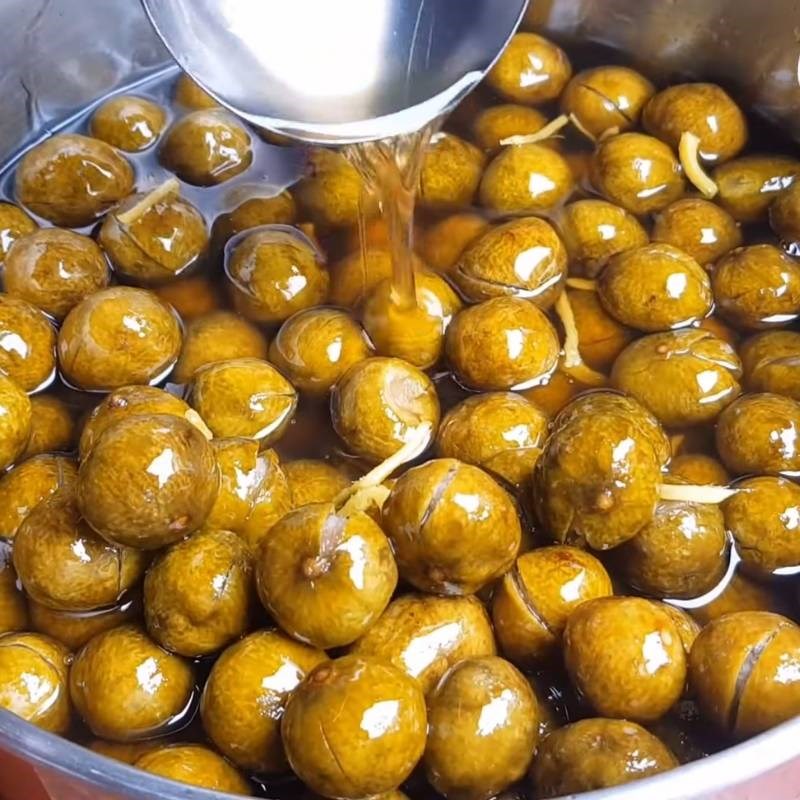 Bước 6 Thành phẩm Sấu ngâm chua ngọt
