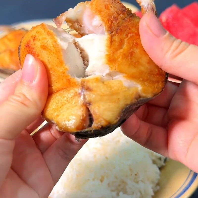 Bước 4 Thành phẩm Cá thu 1 nắng
