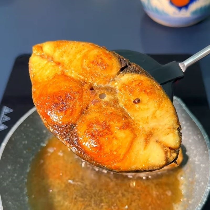 Bước 4 Thành phẩm Cá thu 1 nắng
