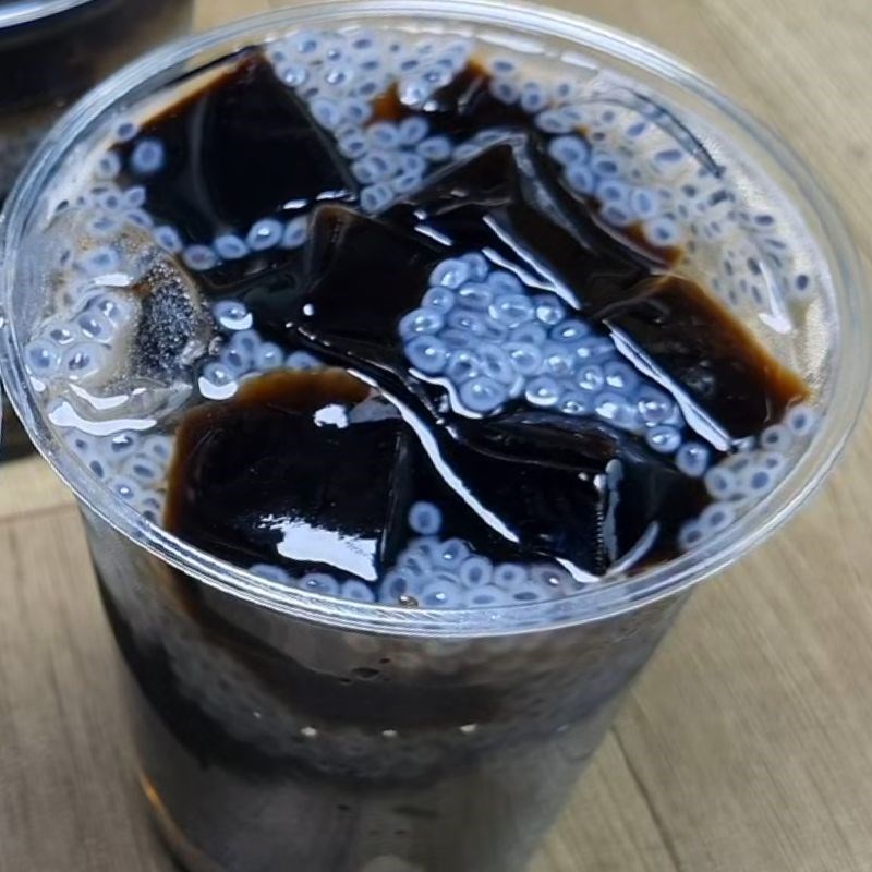Bước 5 Thành phẩm sương sáo hạt é
