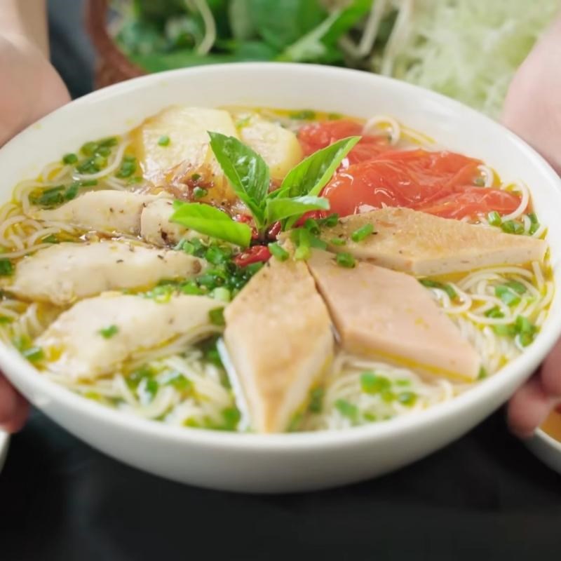 Bước 8 Thành phẩm Bún cá dầm