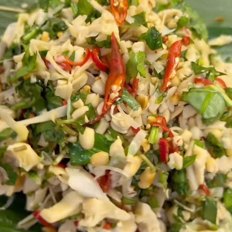 Bước 5 Thành phẩm Nộm măng