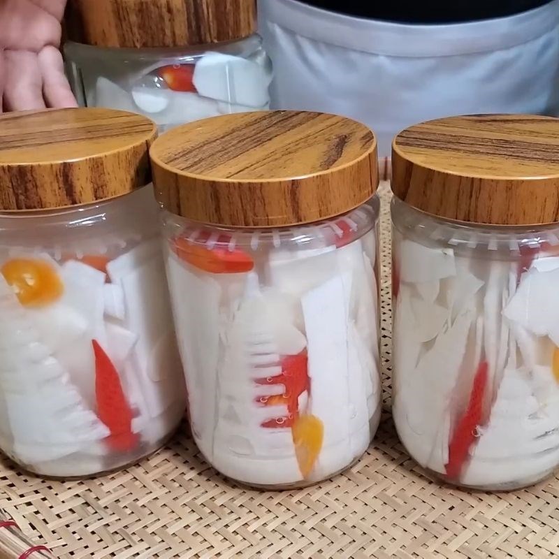 Bước 6 Thành phẩm Cách làm măng chua để cả năm