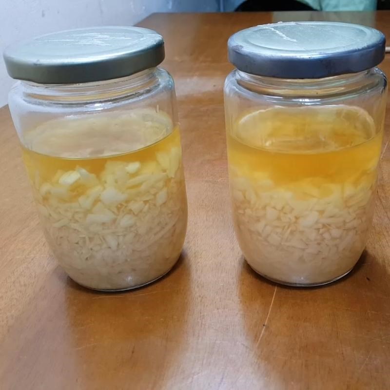 Bước 5 Thành phẩm Cách ngâm rượu tỏi