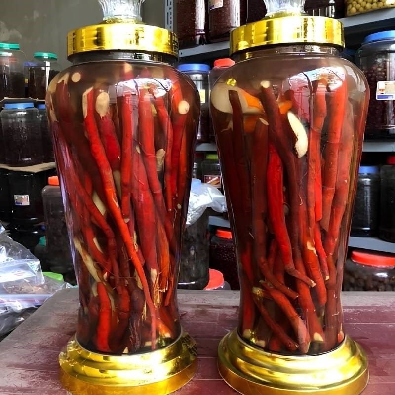 Bước 3 Thành phẩm Cách ngâm rượu sâm cau