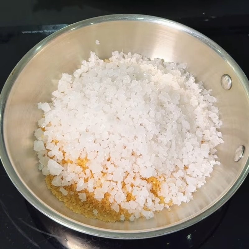 Bước 3 Tỷ lệ pha nước muối và đường Cách muối dưa cải truyền thống