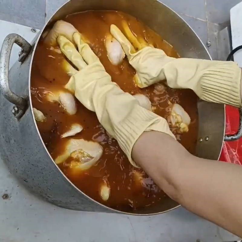 Bước 3 Ủ gà Gà ủ muối thảo mộc