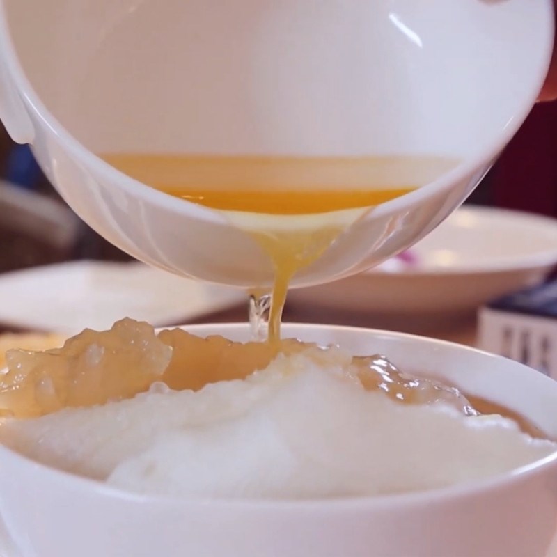 Bước 5 Xếp nguyên liệu vào thố sứ và chuẩn bị hấp Phật nhảy tường